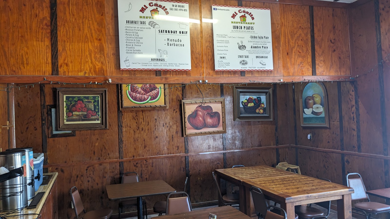 Mi Casita Mexican Restaurant interior
